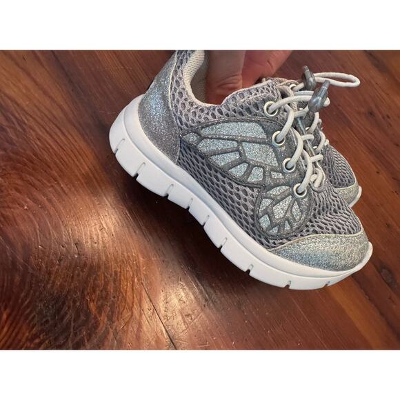 Sophia Webster Silver Kids Shoes - Picture 4 of 13